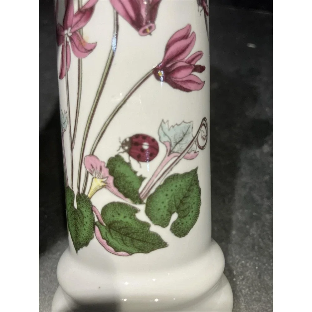 Portmeirion Botanic Garden Pepper Mill Grinder Cyclamen Vintage 1972